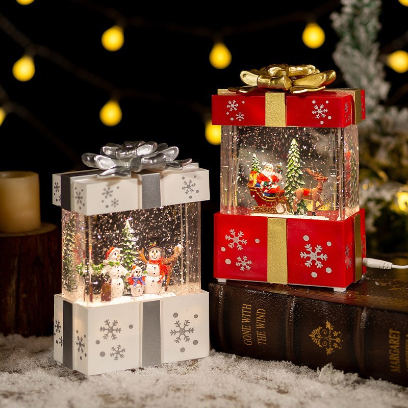 Snow Globe Musical - صندوق الموسيقى الأوتوماتيكي على شكل كرة