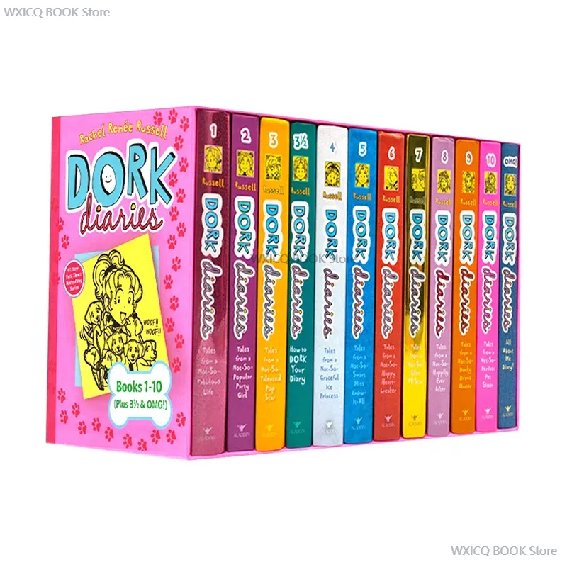 Gift Box Wrap Set - Dork يوميات كتاب مجموعة صندوق هدية