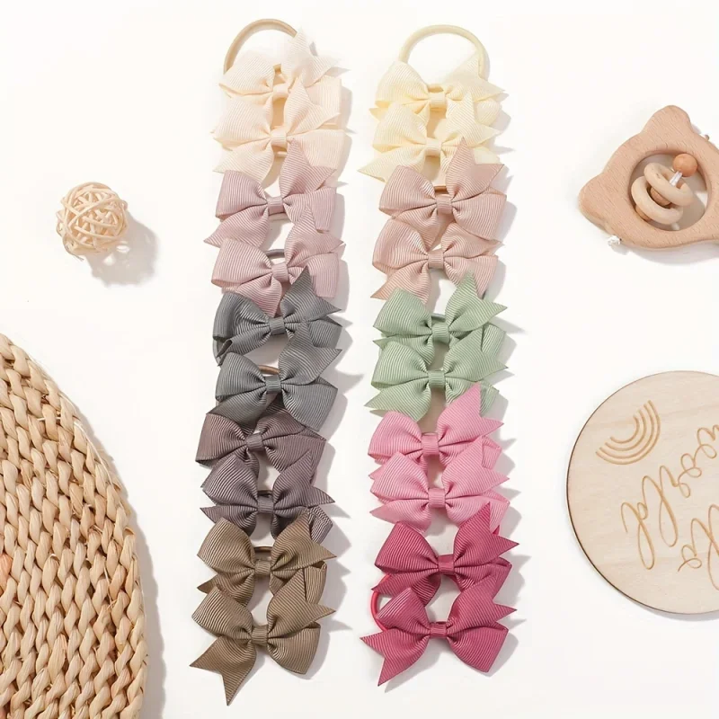 Ribbon Bow Gift - 20 قطعة/المجموعة 2.1 بوصة جميل Bowknot