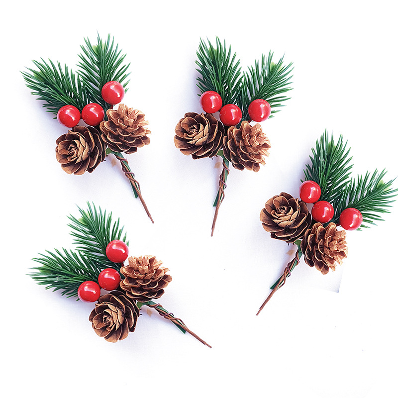 Christmas Tree Artificial - مجموعة من 10 قطع من الصنوبر
