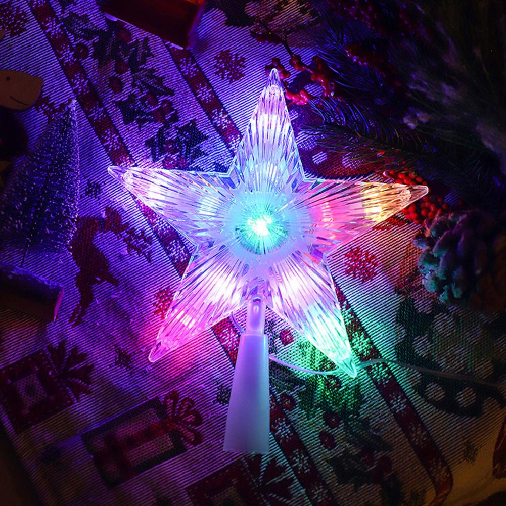 Star Tree Topper - زينة شجرة عيد الميلاد النجمية مع