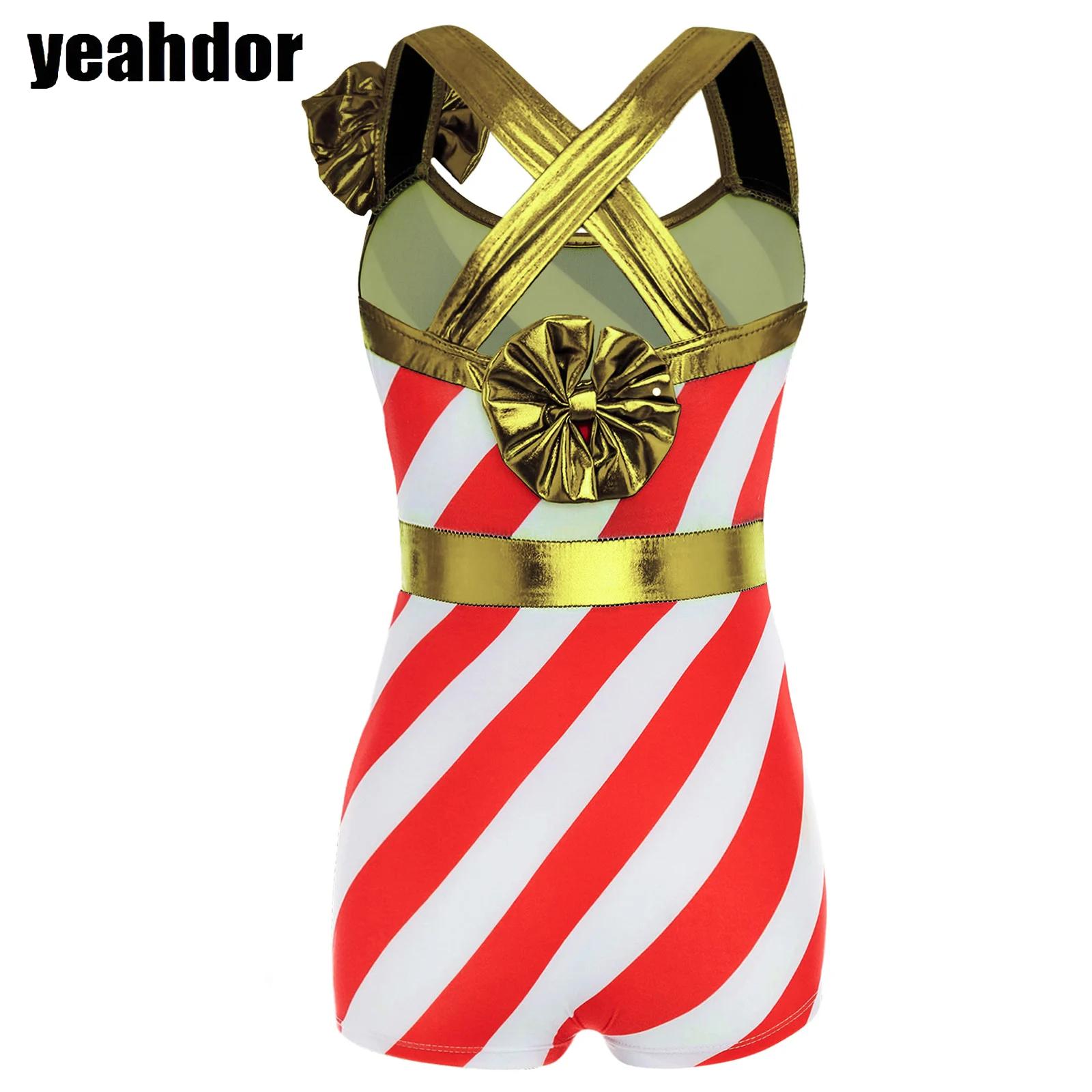 Elf Costume Christmas - الفتيات عيد الميلاد أزياء رقص قصب