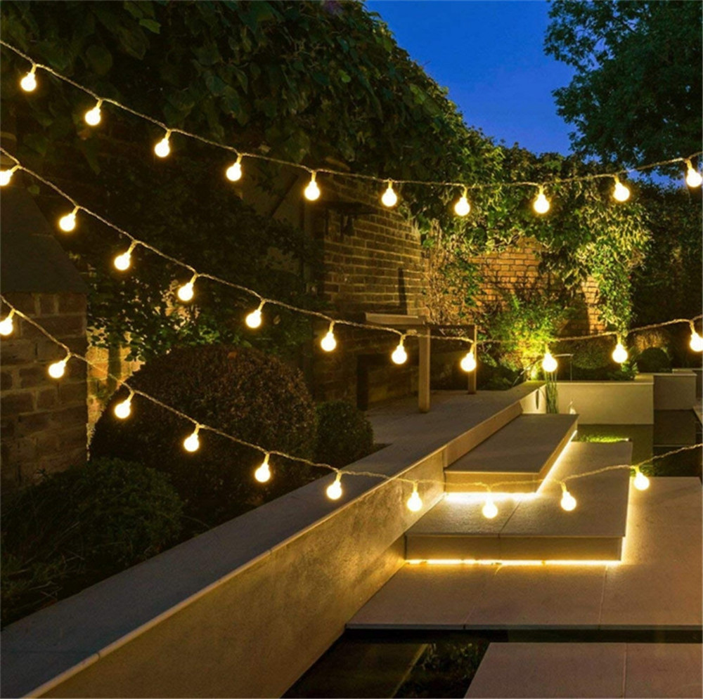 أضواء خيطية تعمل بالطاقة الشمس - مراجعة Christmas Lights Outdoor وسعره