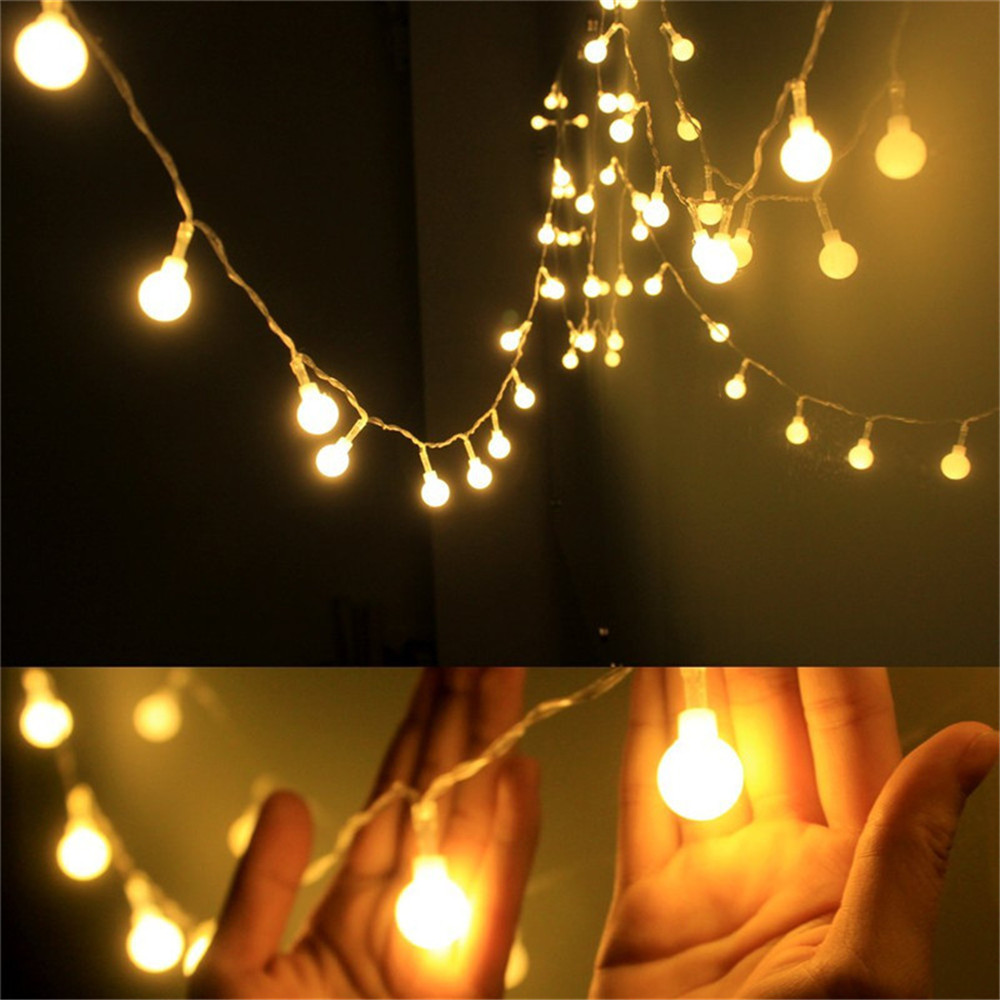 أضواء خيطية تعمل بالطاقة الشمس - مراجعة Christmas Lights Outdoor وسعره