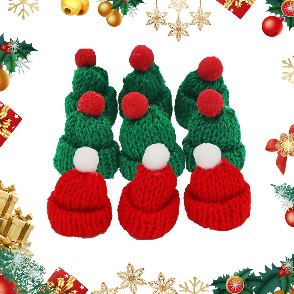 10 قطعة 3.5x5 سنتيمتر عيد المي - مراجعة Santa Hat Plush وسعره