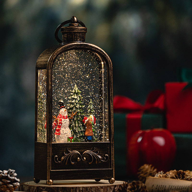 إضاءة عيد الميلاد سنو العالم ف - مراجعة Snow Globe Musical وسعره