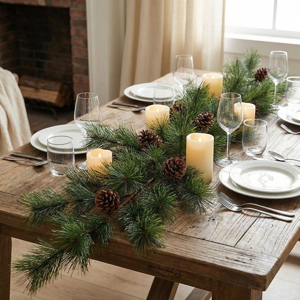 فرع صنوبر اصطناعي واقعي مع أكو - مراجعة Christmas Tree Artificial وسعره