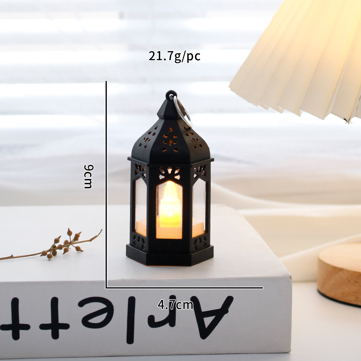 مصباح جو إبداعي صغير، ضوء شمعة - مراجعة Holiday Candle Set وسعره