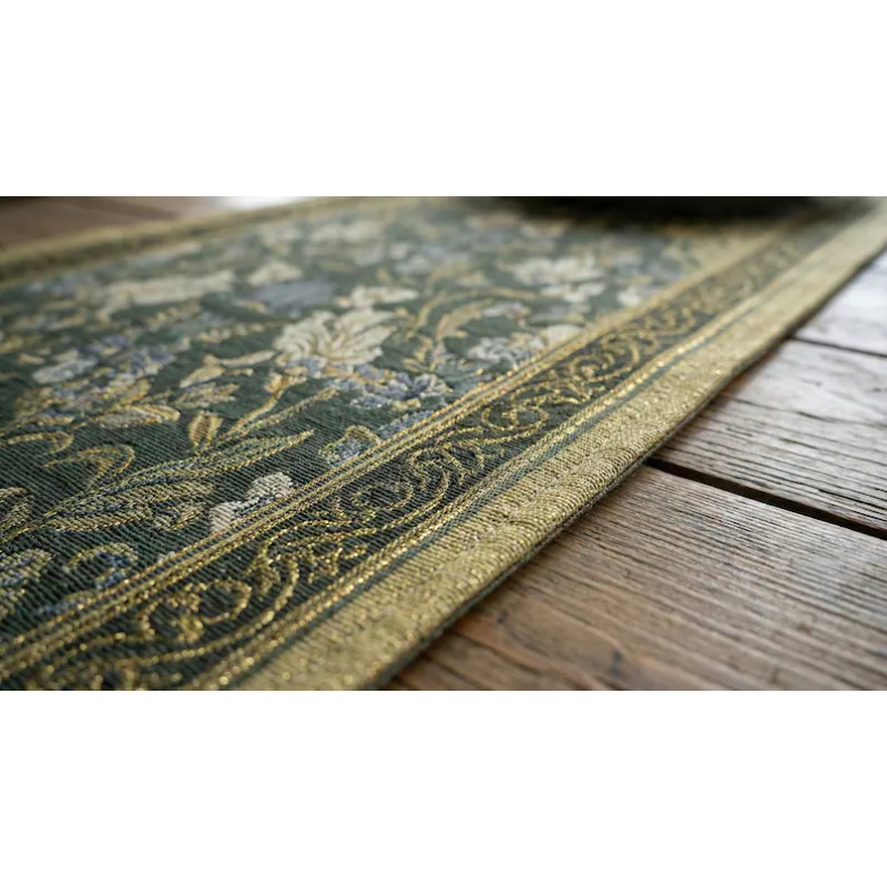 مفرش طاولة فيكاما بنمط آرت ديك - مراجعة Christmas Table Runner وسعره