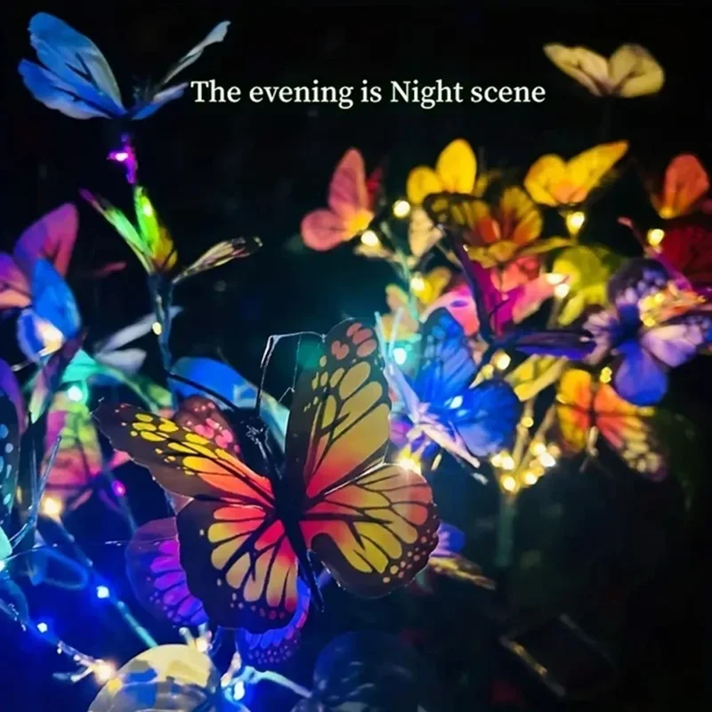 أضواء حديقة الفراشة LED بالطاق - مراجعة Christmas Lights Outdoor وسعره