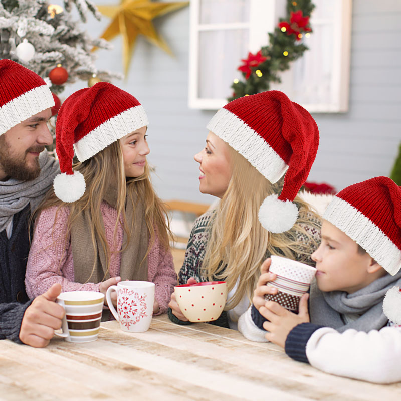 لينة محبوك عيد الميلاد قبعة لل - مراجعة Santa Hat Plush وسعره
