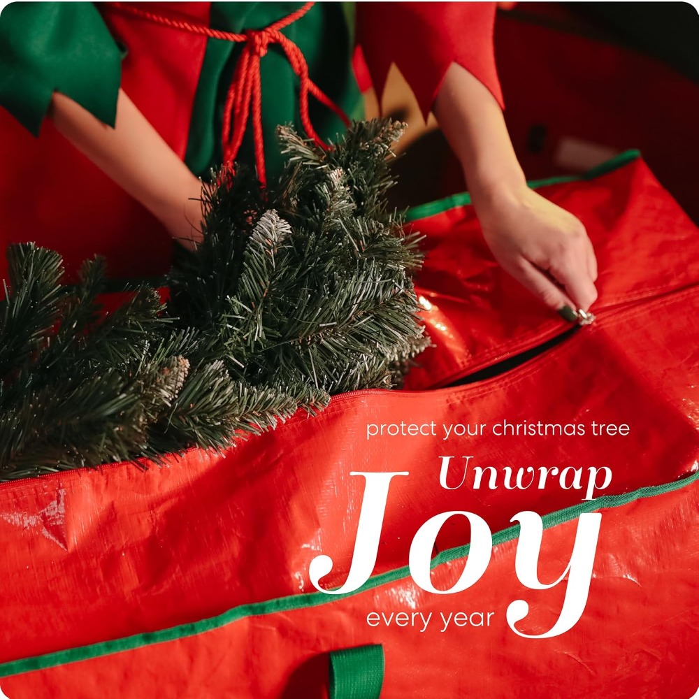 حقيبة تخزين شجرة عيد الميلاد ش - مراجعة Christmas Tree Artificial وسعره