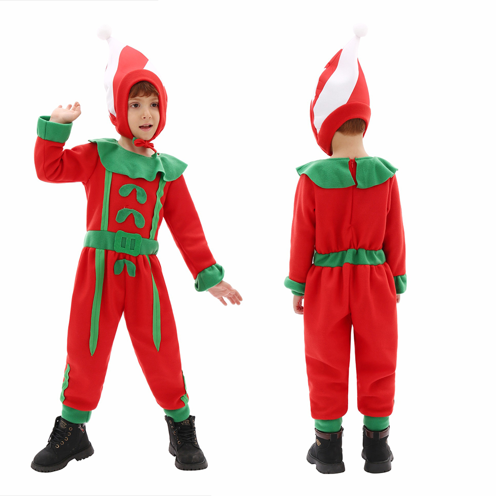 2025 عيد الميلاد قزم الاطفال ت - مراجعة Elf Costume Christmas وسعره