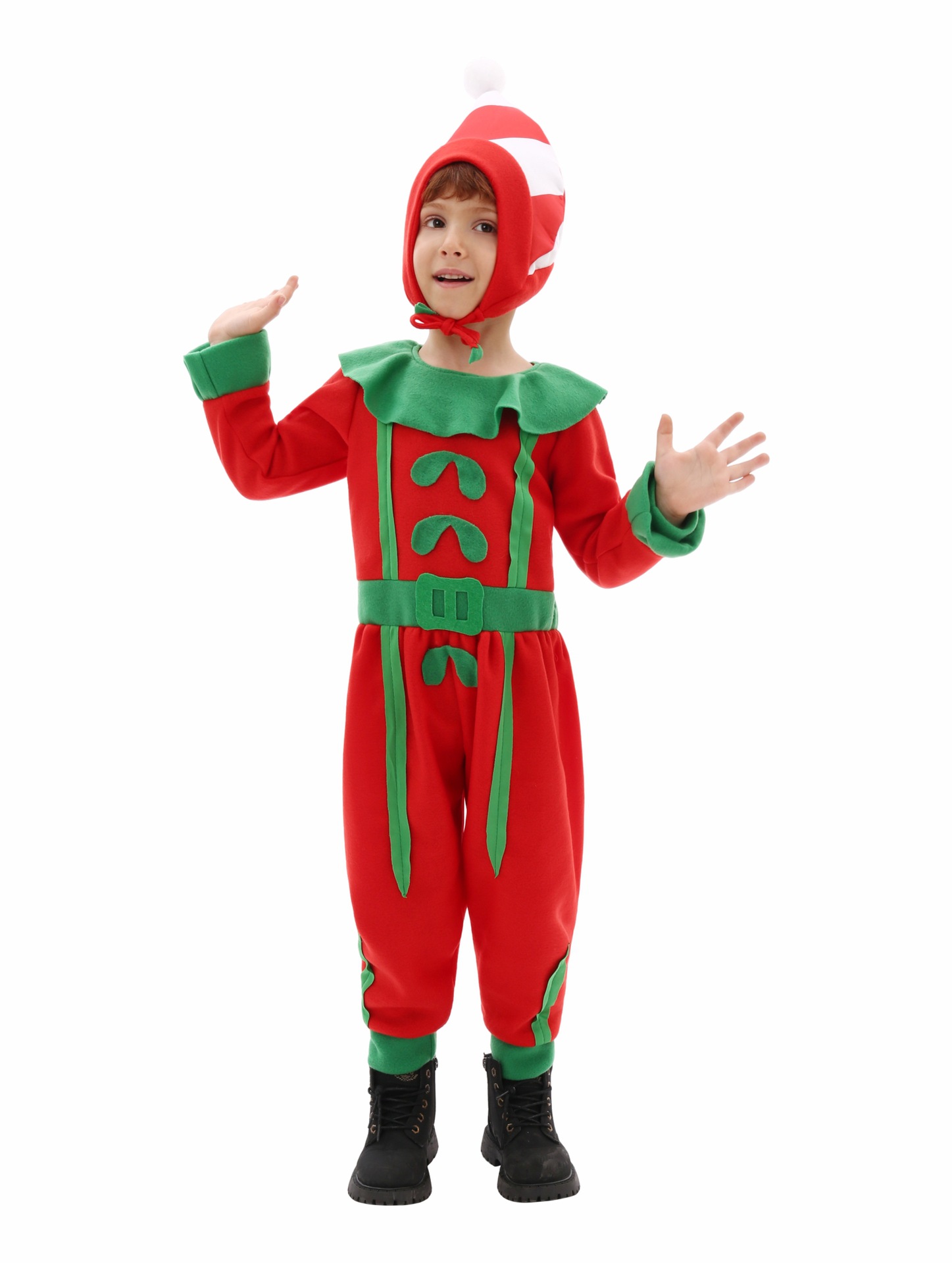 2025 عيد الميلاد قزم الاطفال ت - مراجعة Elf Costume Christmas وسعره