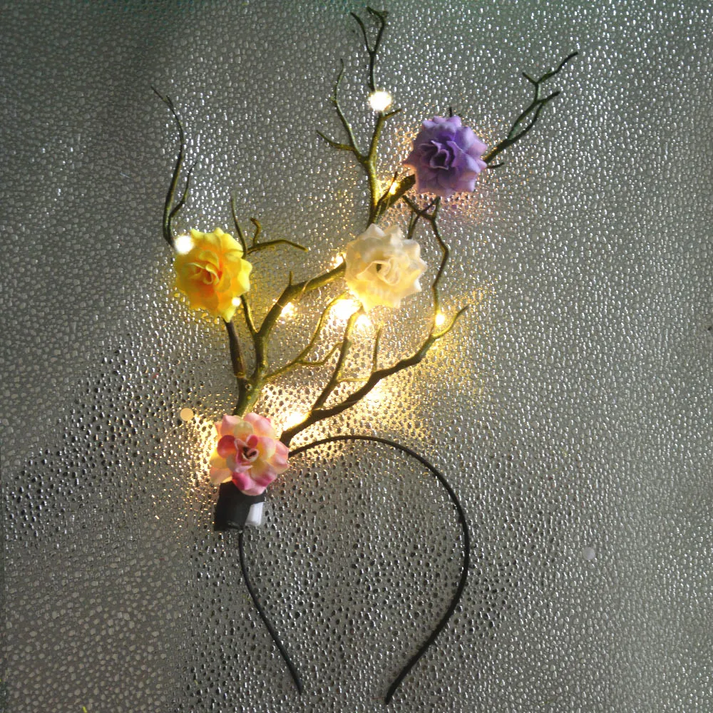 عصابة رأس مضيئة على شكل قرون ا - مراجعة Reindeer Antlers Headband وسعره
