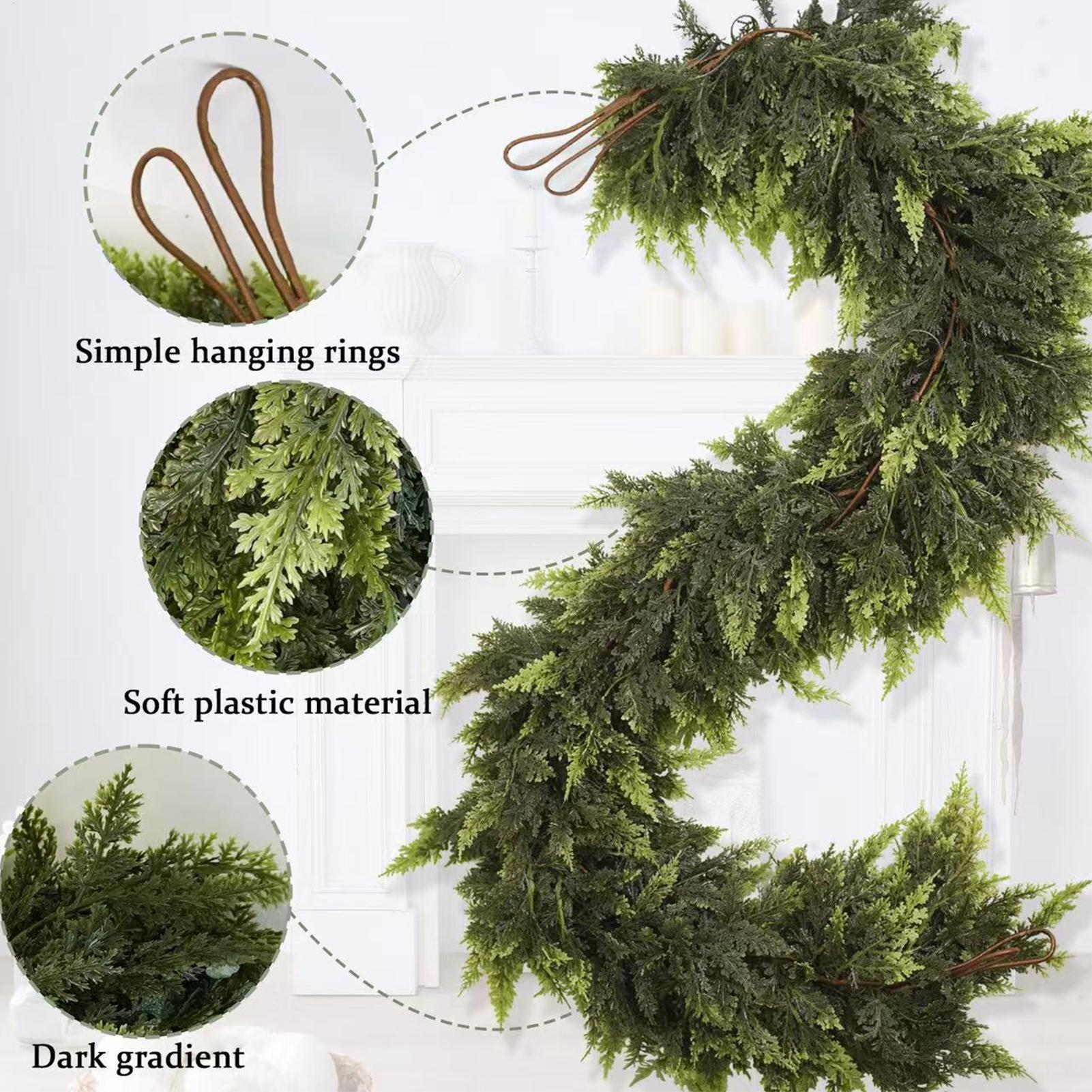 أكاليل عيد الميلاد الاصطناعية  - مراجعة Christmas Wreath Fake وسعره
