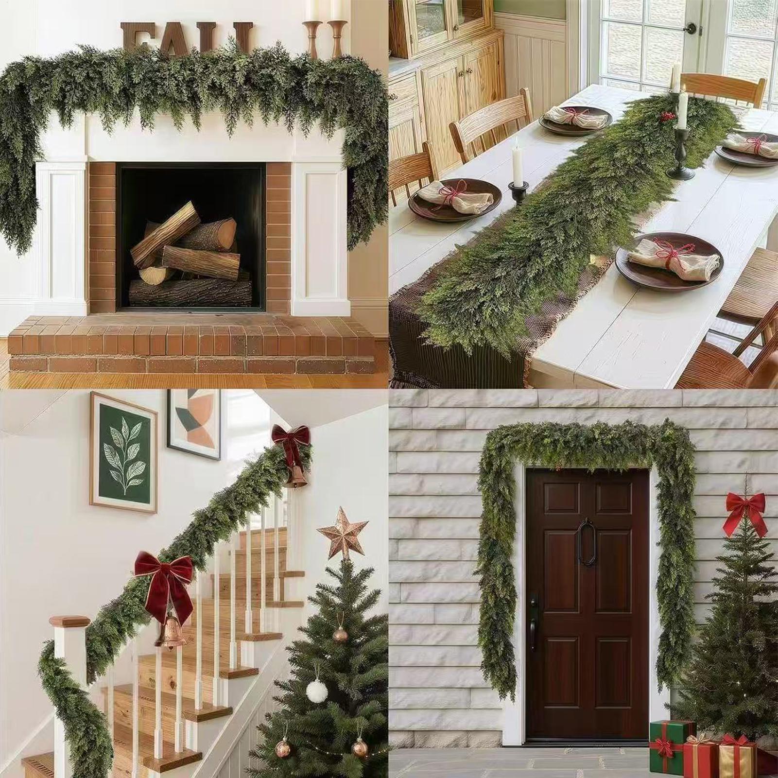 أكاليل عيد الميلاد الاصطناعية  - مراجعة Christmas Wreath Fake وسعره