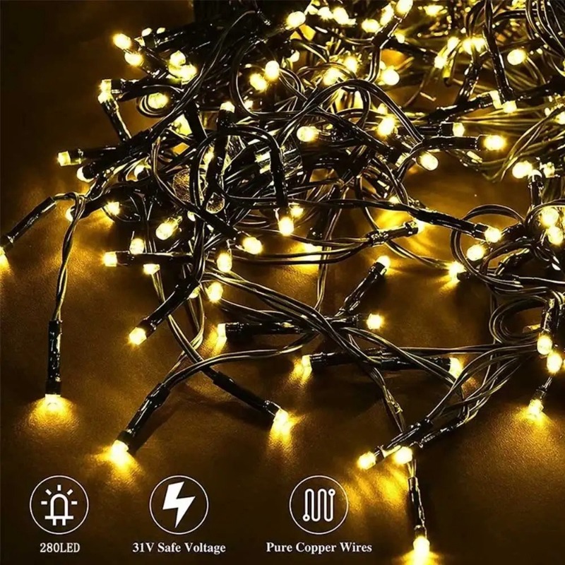 أضواء LED خيطية تعمل بـUSB، إض - مراجعة Led Fairy String Lights وسعره