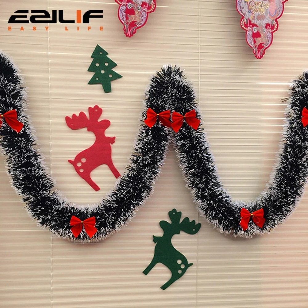 عيد الميلاد بهرج جارلاند الاصط - مراجعة Tinsel Garland Decoration وسعره