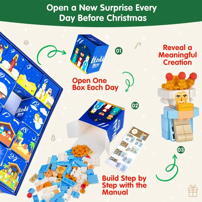 لتقوم بها بنفسك عيد الميلاد تق - مراجعة Advent Calendar Gift وسعره