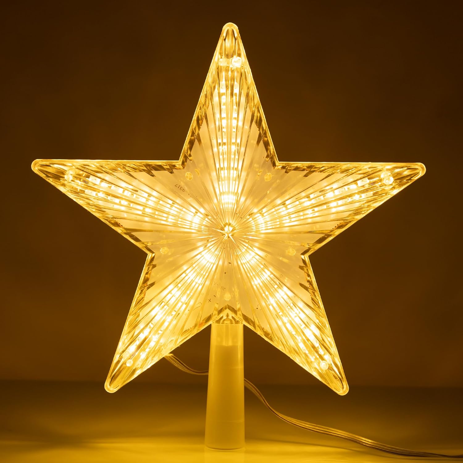 15/19/23 سنتيمتر شجرة عيد المي - مراجعة Star Tree Topper وسعره