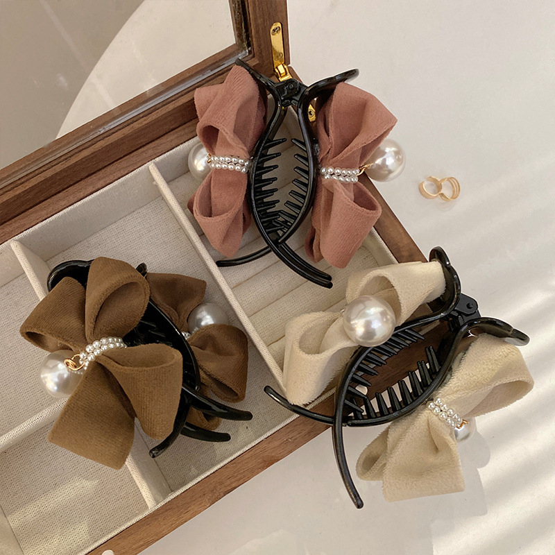 مشبك مخلب وربطة عنق لؤلؤي ، مش - مراجعة Ribbon Bow Gift وسعره