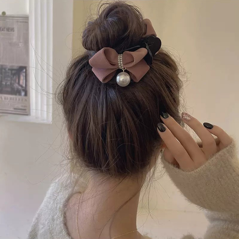 مشبك مخلب وربطة عنق لؤلؤي ، مش - مراجعة Ribbon Bow Gift وسعره