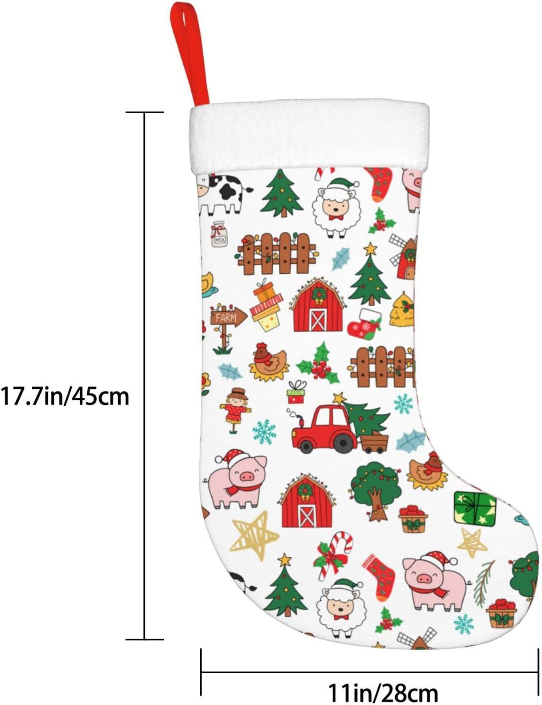 هدايا عيد الميلاد لحيوانات الم - مراجعة Christmas Stocking Hanging وسعره