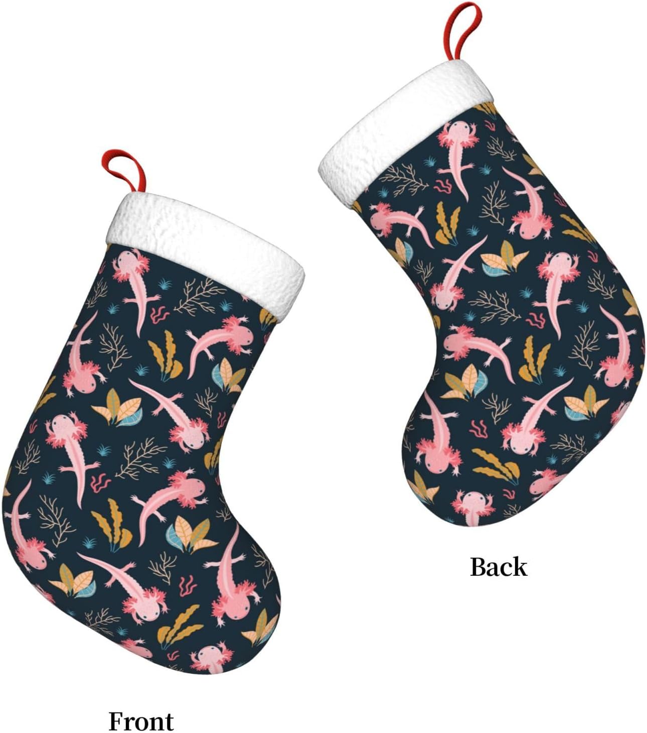لطيف Axolotl جوارب عيد الميلاد - مراجعة Christmas Stocking Hanging وسعره