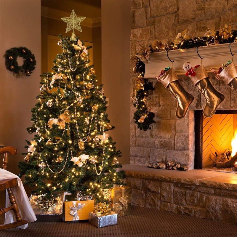 شجرة عيد الميلاد بريق ستار توب - مراجعة Star Tree Topper وسعره