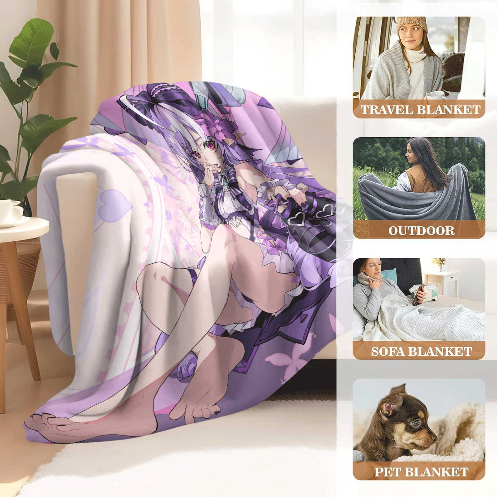 بطانية كارتون زينليس زون زيرو  - مراجعة Christmas Throw Blanket وسعره
