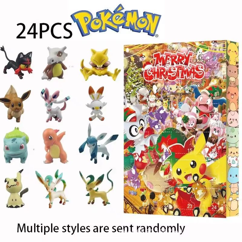 البوكيمون 24 يوما عيد الميلاد  - مراجعة Advent Calendar Gift وسعره