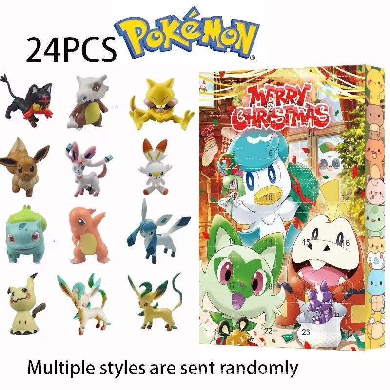 البوكيمون 24 يوما عيد الميلاد  - مراجعة Advent Calendar Gift وسعره
