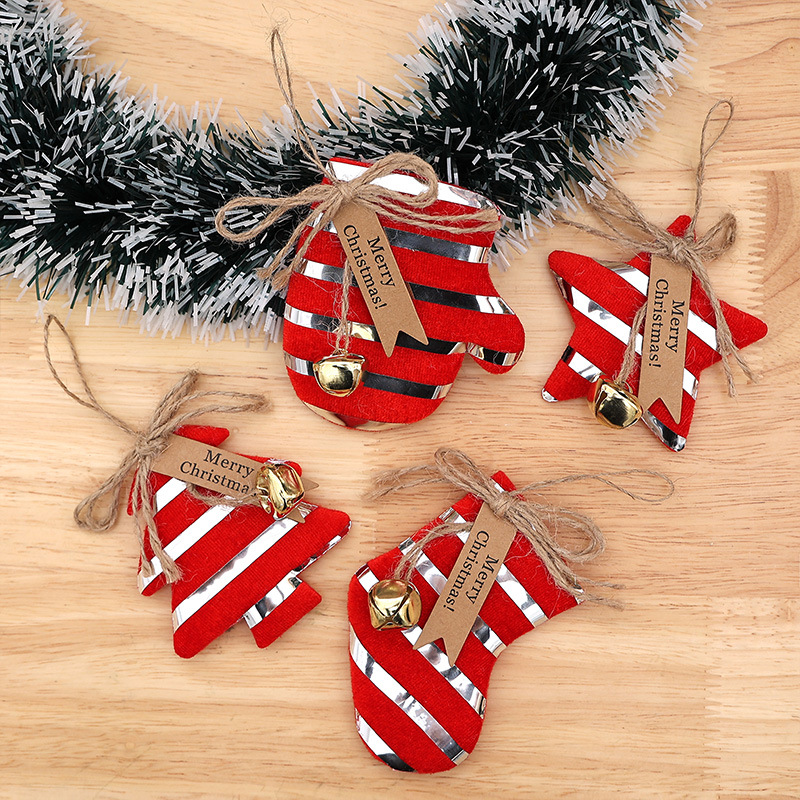4 قطعة شجرة عيد الميلاد الديكو - مراجعة Christmas Stocking Hanging وسعره