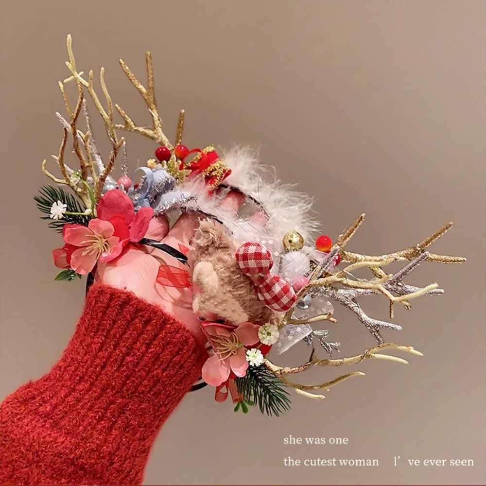 أفخم LED عيد الميلاد عقال متوه - مراجعة Reindeer Antlers Headband وسعره