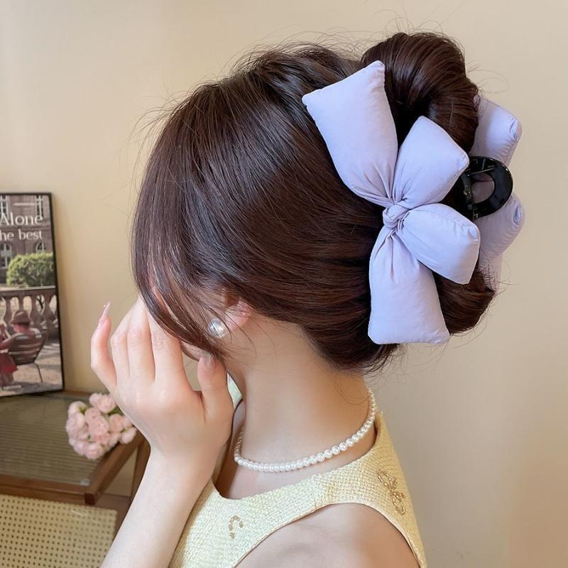 دبوس شعر نسائي ثلاثي الأبعاد ب - مراجعة Ribbon Bow Gift وسعره