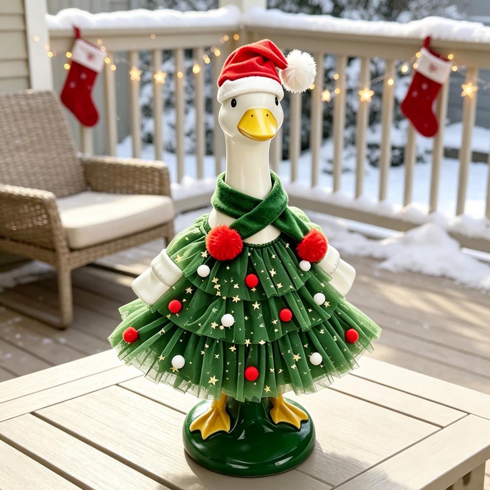 زي إوزة للفناء الخارجي لعيد ال - مراجعة Santa Hat Plush وسعره