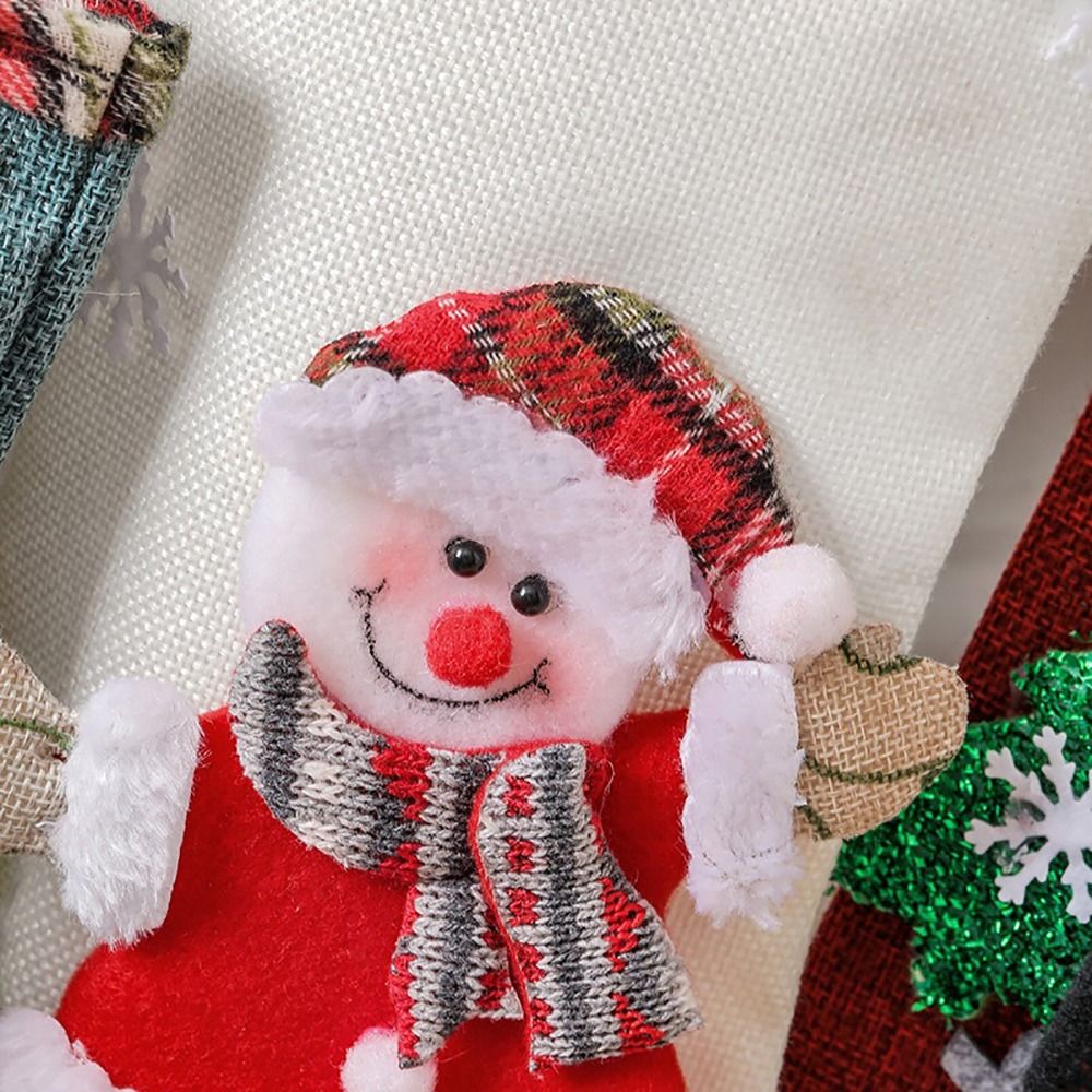 جوارب عيد الميلاد متعددة الألو - مراجعة Christmas Stocking Hanging وسعره