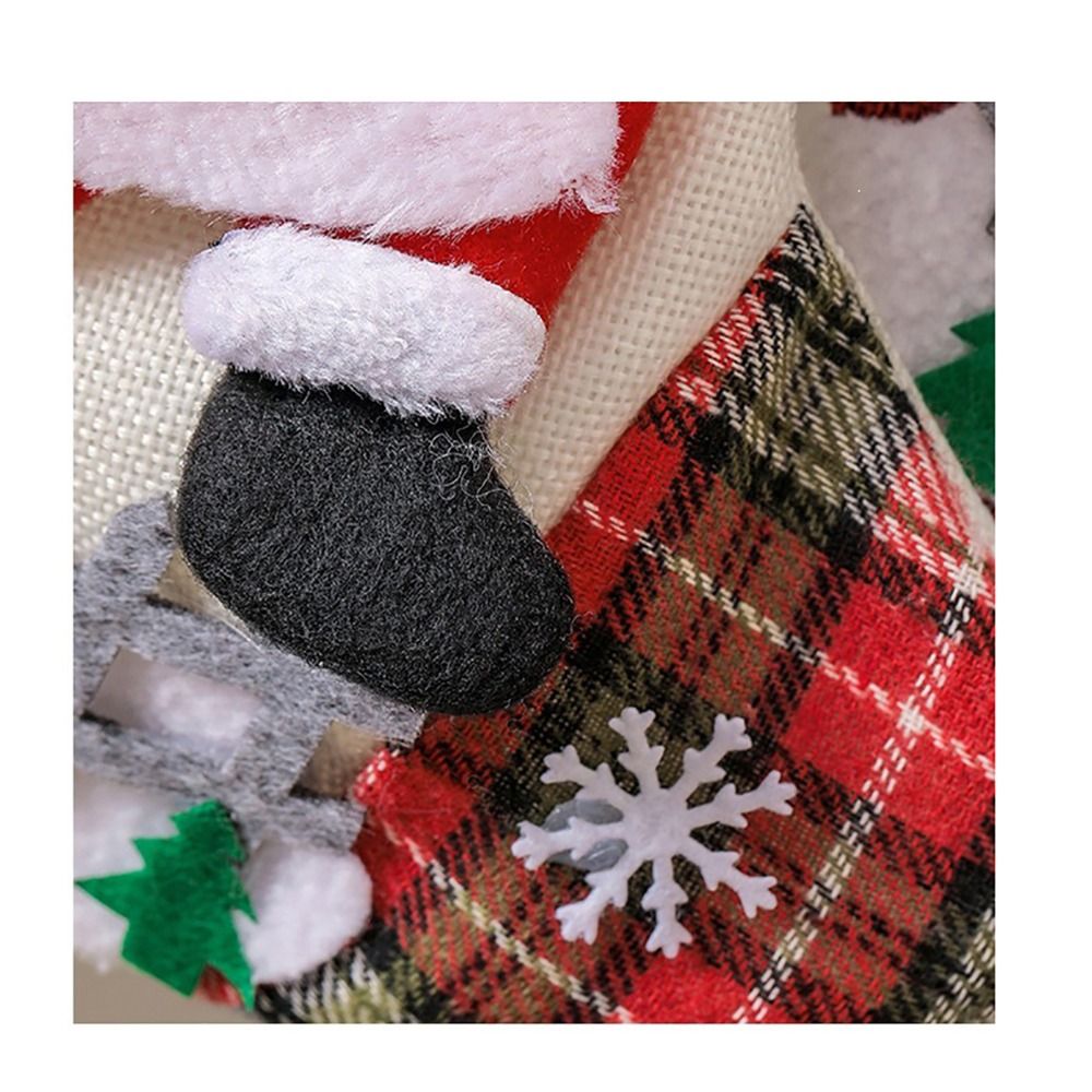جوارب عيد الميلاد متعددة الألو - مراجعة Christmas Stocking Hanging وسعره