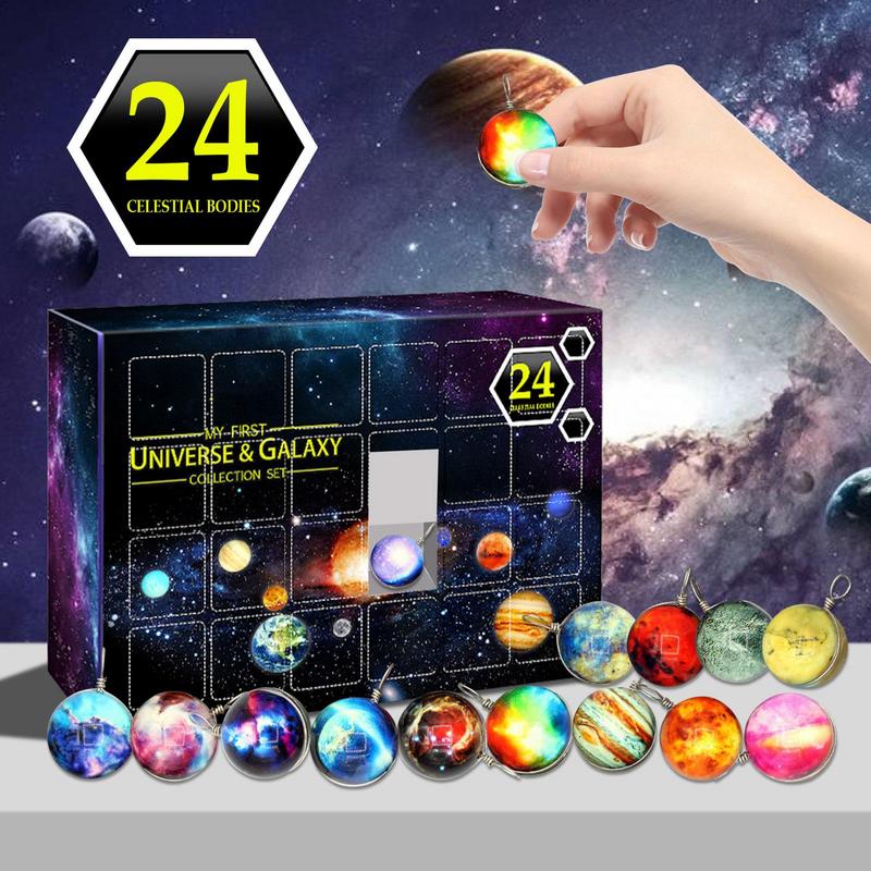 مجرة مجيء التقويم مع الخرز الز - مراجعة Advent Calendar Gift وسعره