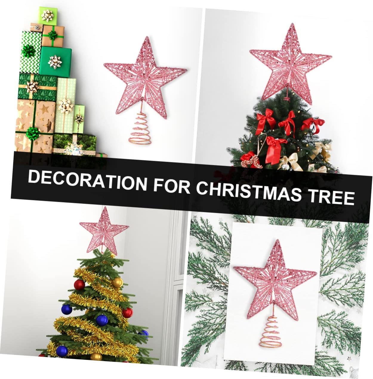 20 شجرة عيد الميلاد توبر ستار  - مراجعة Star Tree Topper وسعره