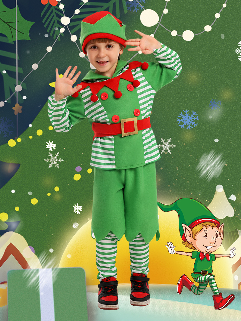 2025 عيد الميلاد قزم الاطفال ت - مراجعة Elf Costume Christmas وسعره