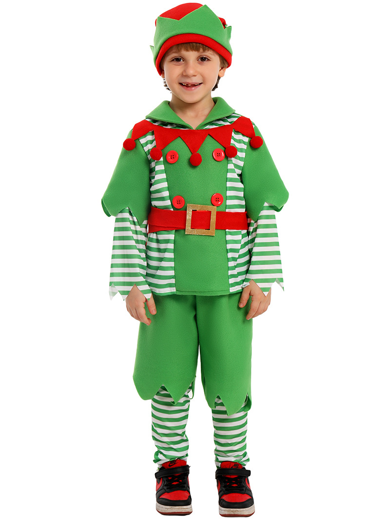 2025 عيد الميلاد قزم الاطفال ت - مراجعة Elf Costume Christmas وسعره