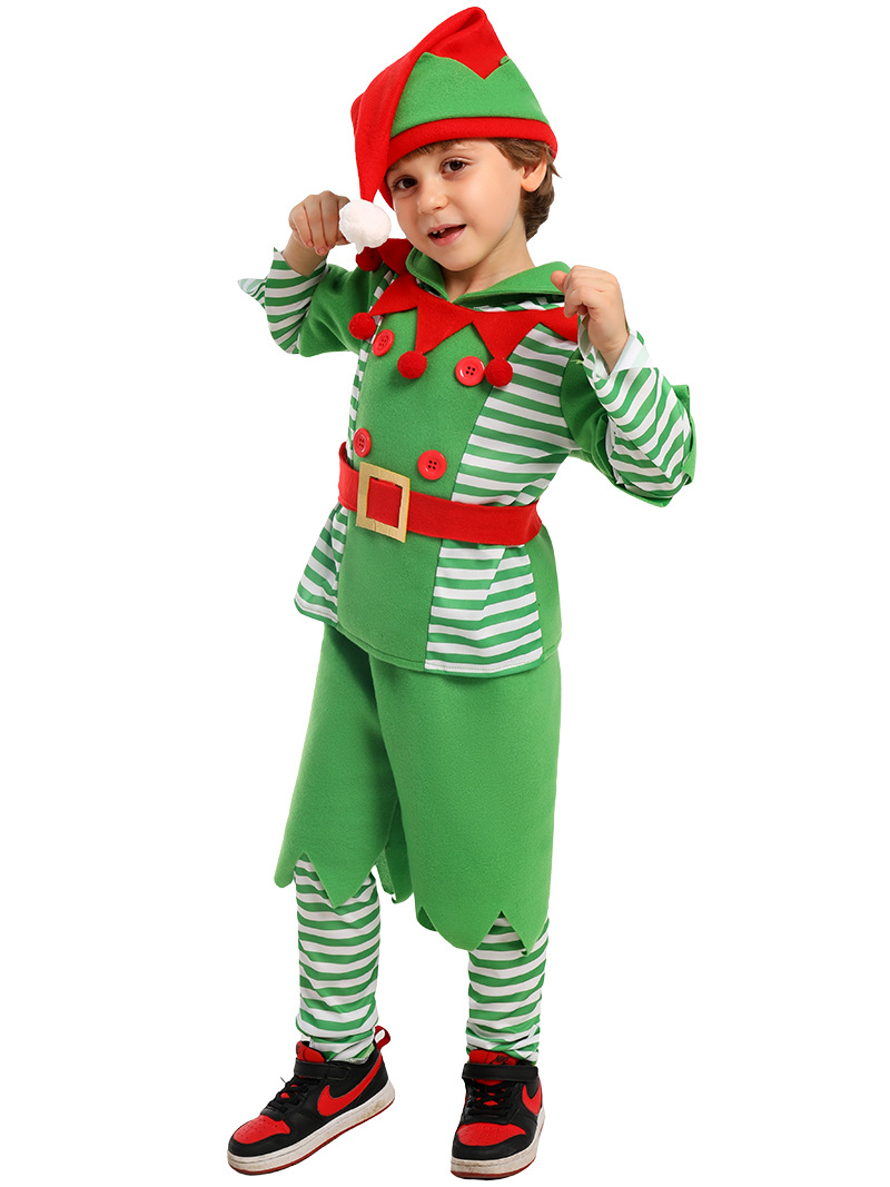 2025 عيد الميلاد قزم الاطفال ت - مراجعة Elf Costume Christmas وسعره