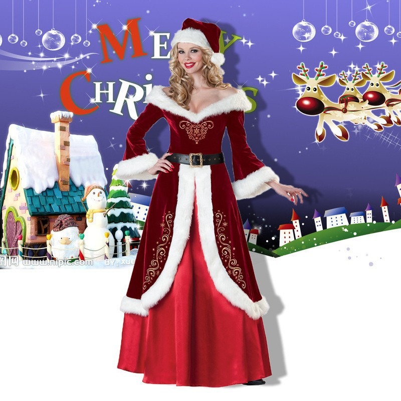سانتا كلوز زي النساء الرجال عي - مراجعة Elf Costume Christmas وسعره