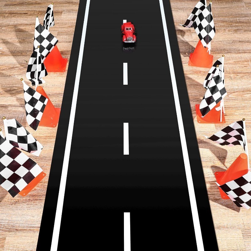 زينة طاولة على شكل سيارة سباق  - مراجعة Christmas Table Runner وسعره