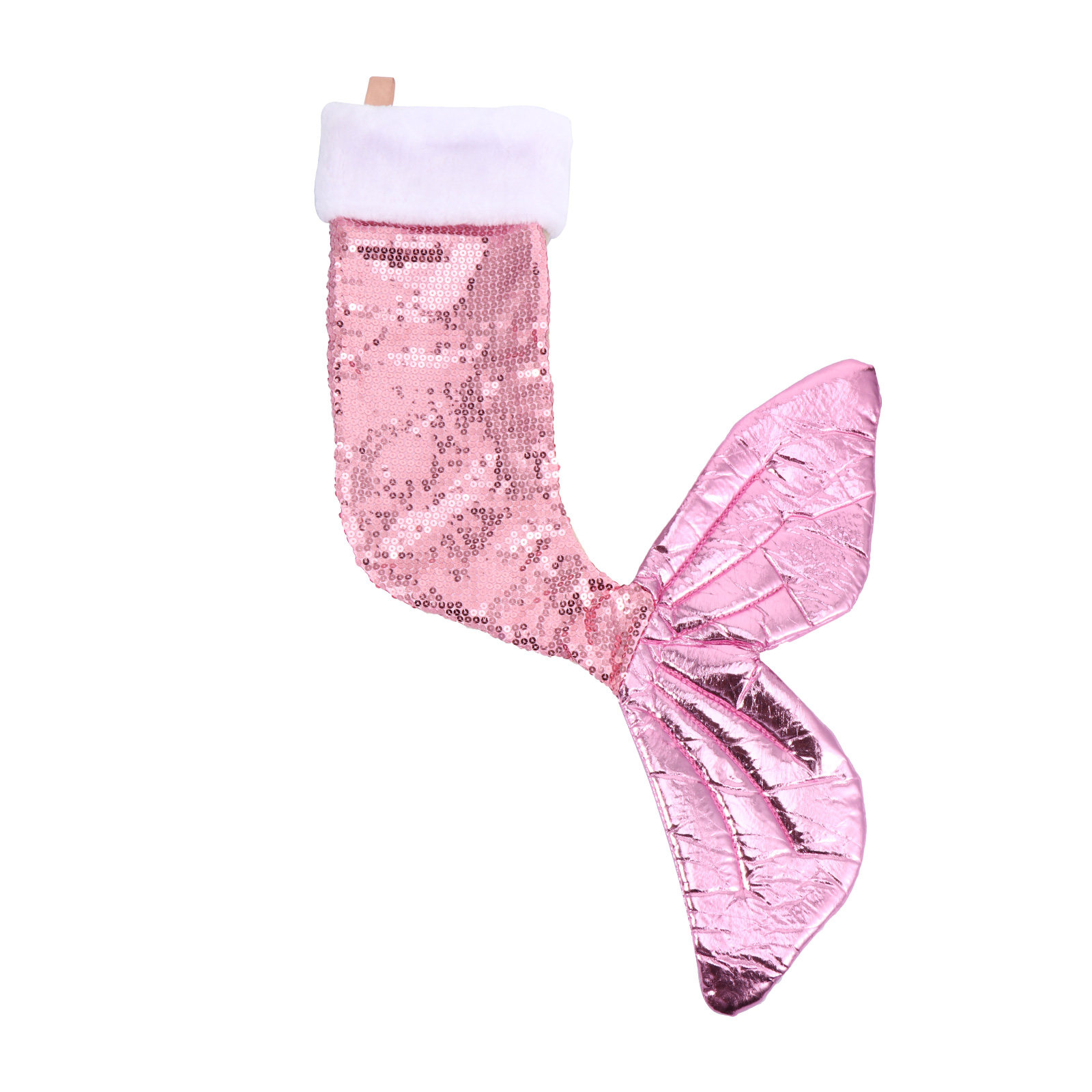 زينة عيد الميلاد على شكل ذيل ح - مراجعة Christmas Stocking Hanging وسعره