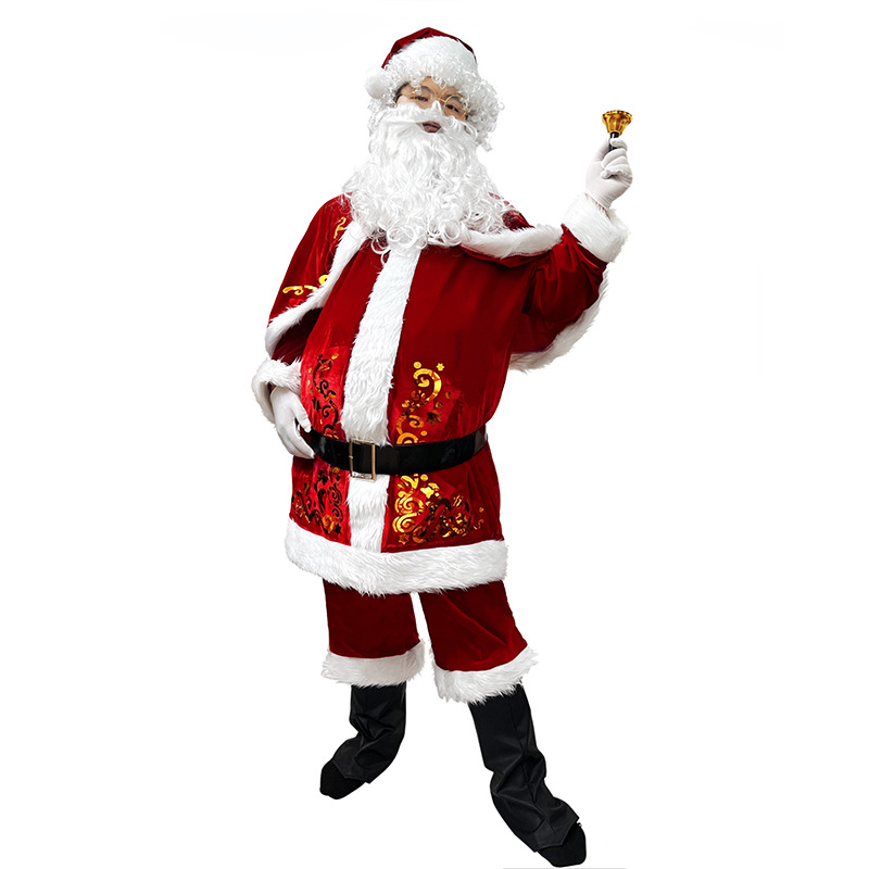 سانتا كلوز زي الكبار الرجال زي - مراجعة Elf Costume Christmas وسعره