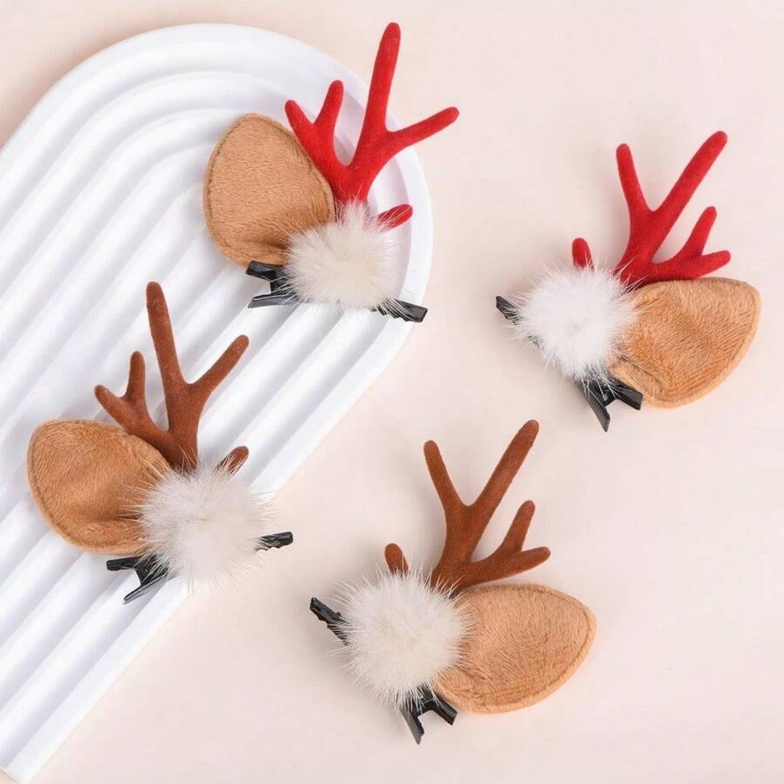 2 قطعة قرون الرنة عيد الميلاد  - مراجعة Reindeer Antlers Headband وسعره
