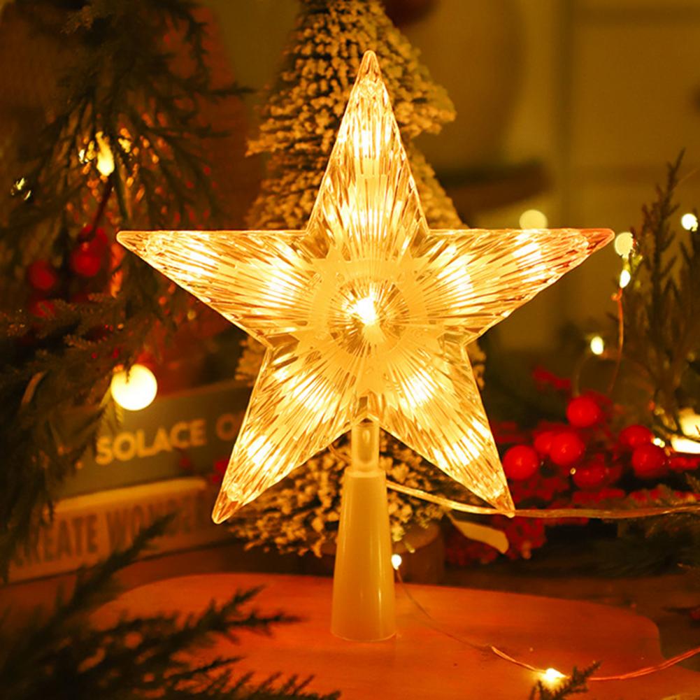 زينة شجرة عيد الميلاد النجمية  - مراجعة Star Tree Topper وسعره
